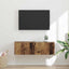 TV vægskab 98 x 31 x 29,5 cm Gammelt træ Konstrueret træ