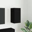 TV vægskab 30 x 31 x 60 cm Sort Konstrueret træ
