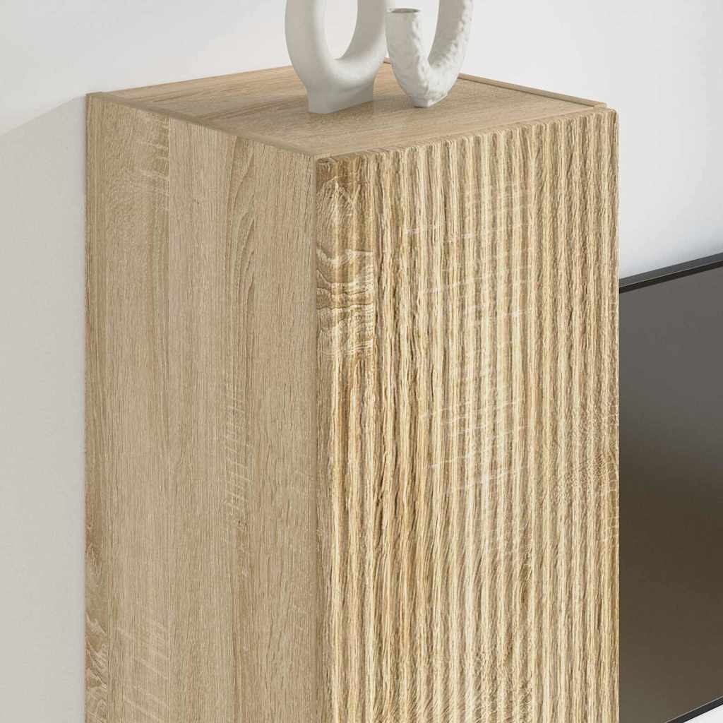 TV vægskab 30 x 31 x 60 cm Sonoma Konstrueret træ