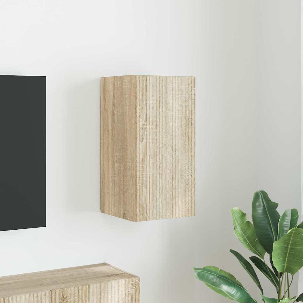 TV vægskab 30 x 31 x 60 cm Sonoma Konstrueret træ