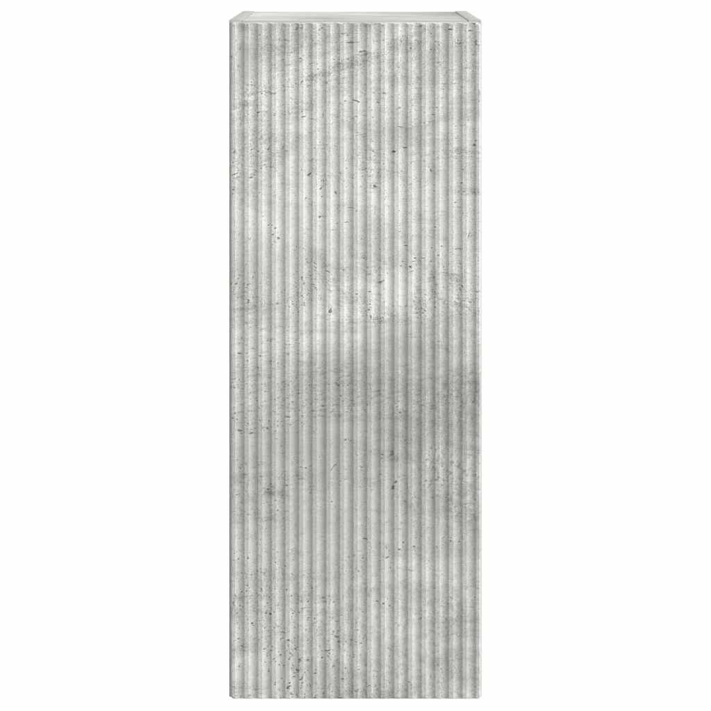 TV vægskab 30 x 31 x 80 cm Betongrå Konstrueret træ