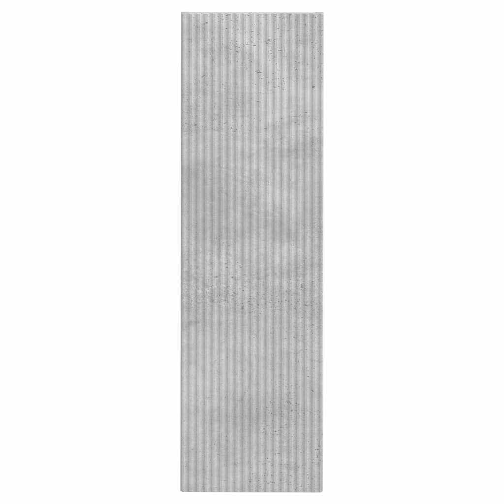 TV vægskab 30 x 31 x 100 cm Betongrå Konstrueret træ