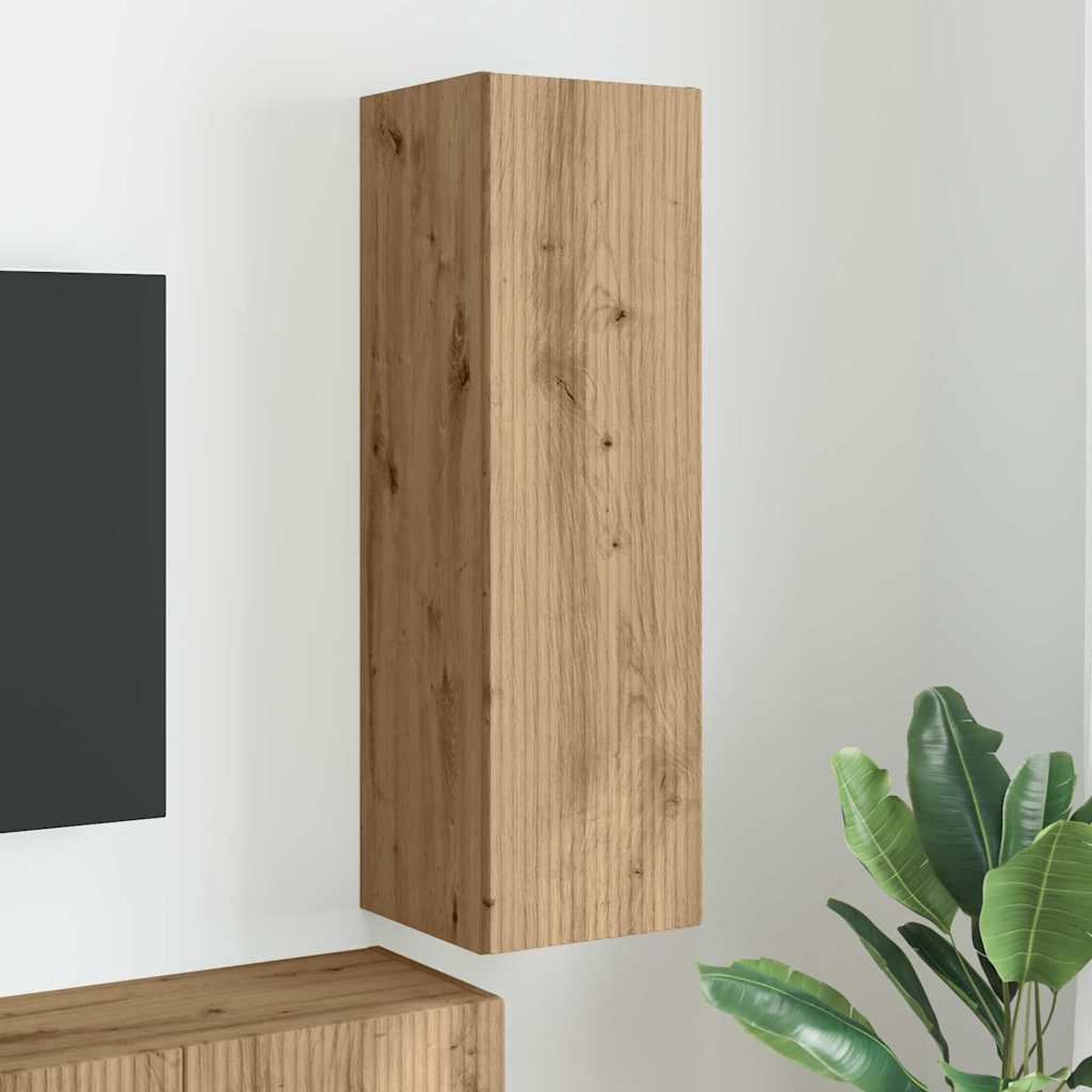 TV vægskab 30 x 31 x 100 cm Artisan eg Konstrueret træ