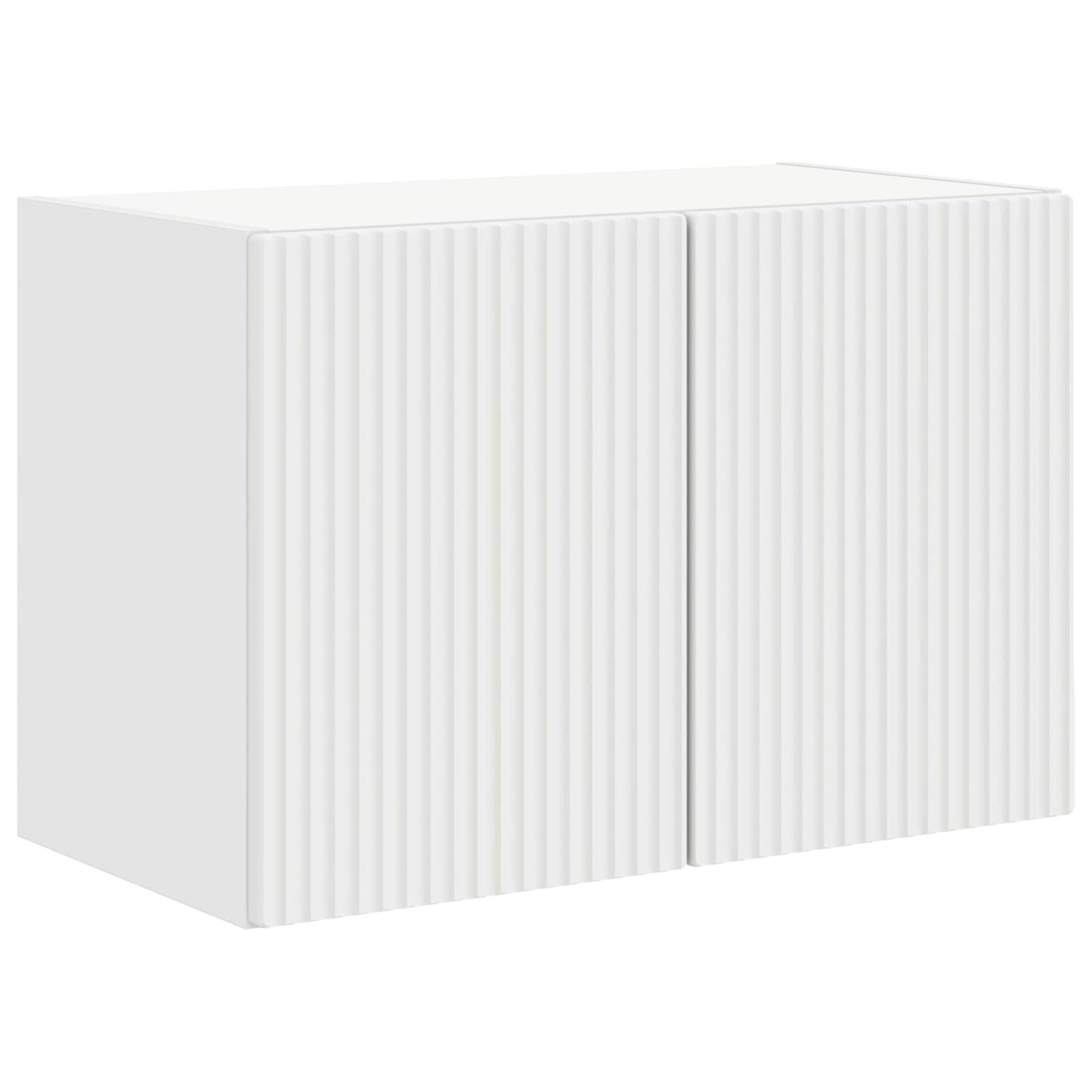 TV vægskab 59,5 x 31 x 40 cm Hvid Konstrueret træ