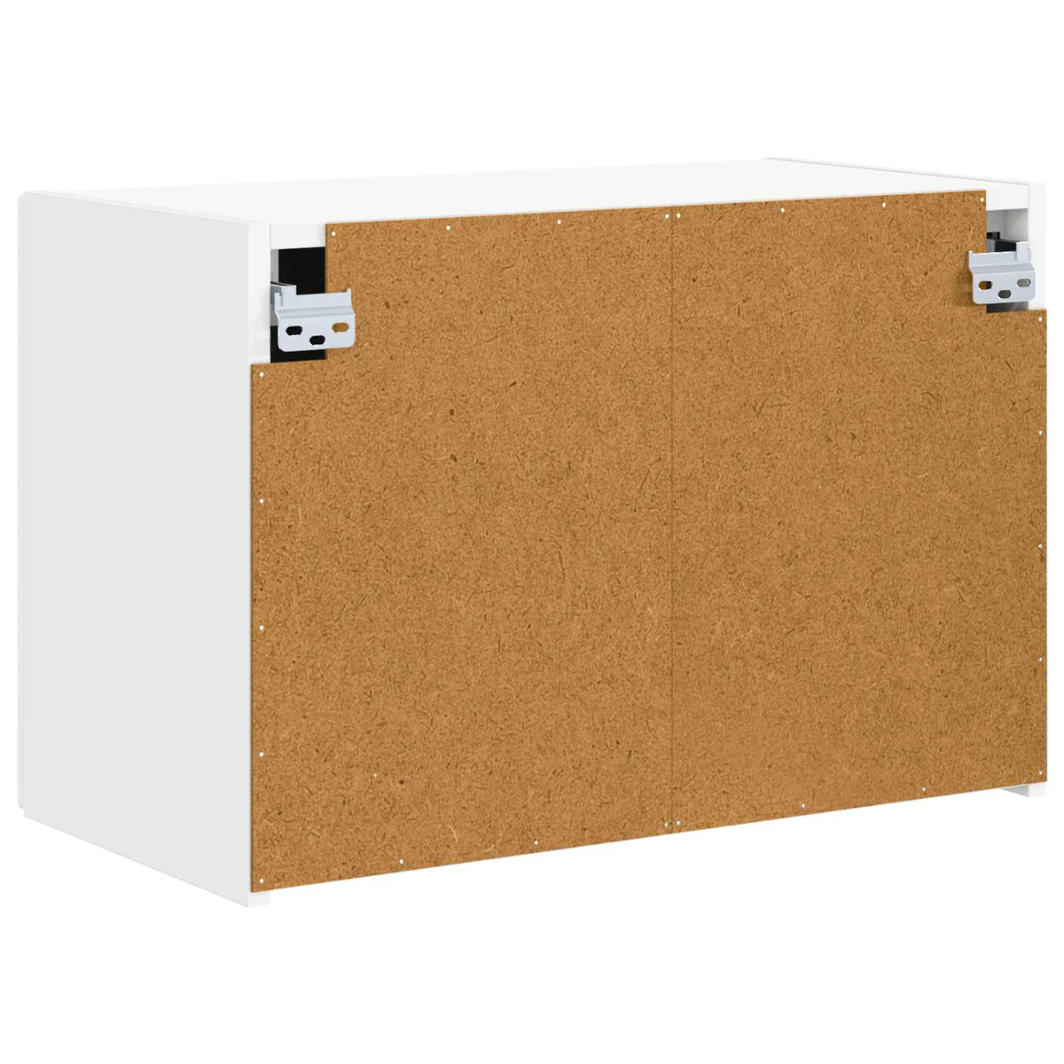 TV vægskab 59,5 x 31 x 40 cm Hvid Konstrueret træ