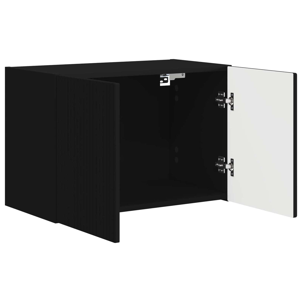 TV vægskab 59,5 x 31 x 40 cm Sort Konstrueret træ