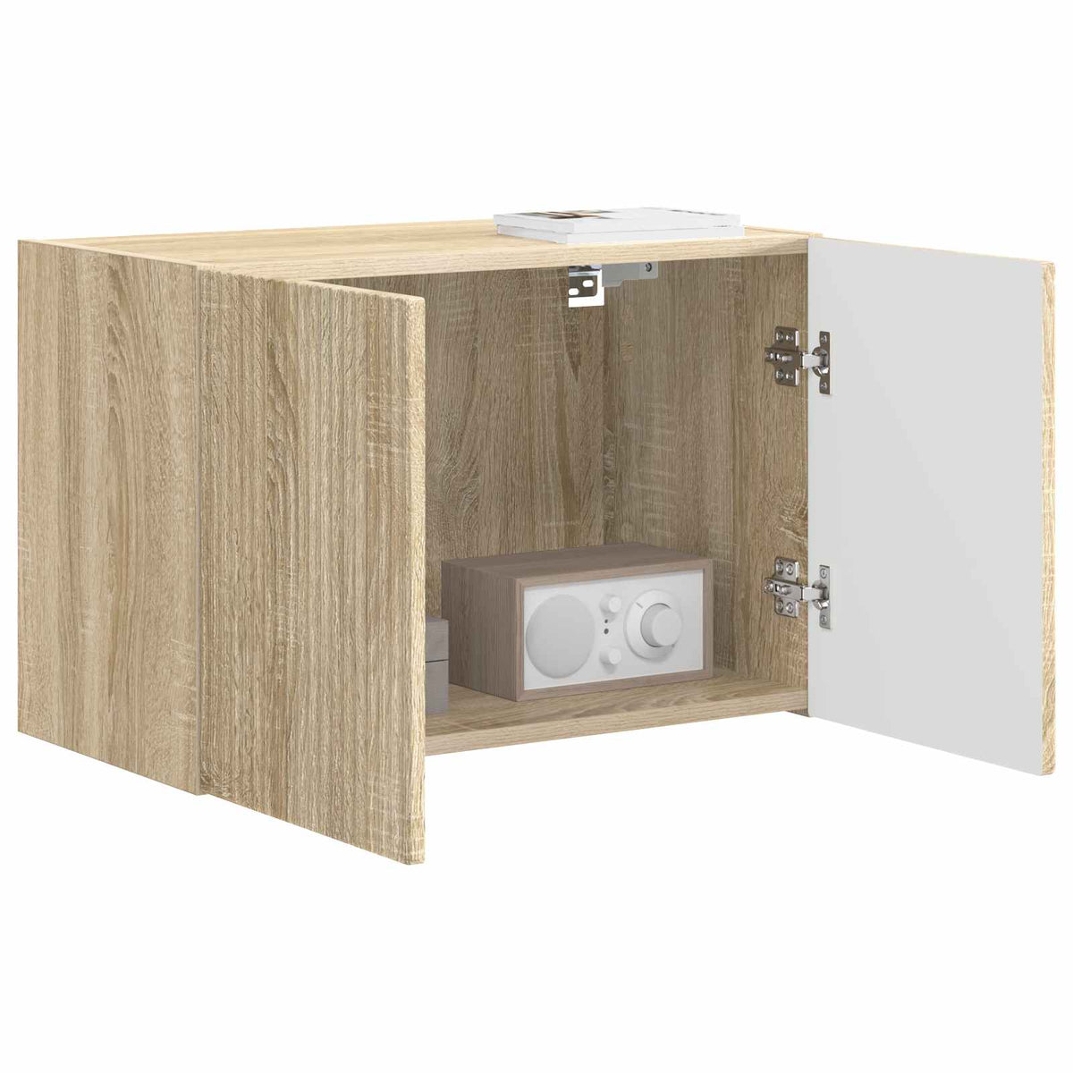 TV vægskab 59,5 x 31 x 40 cm Sonoma eg Konstrueret træ