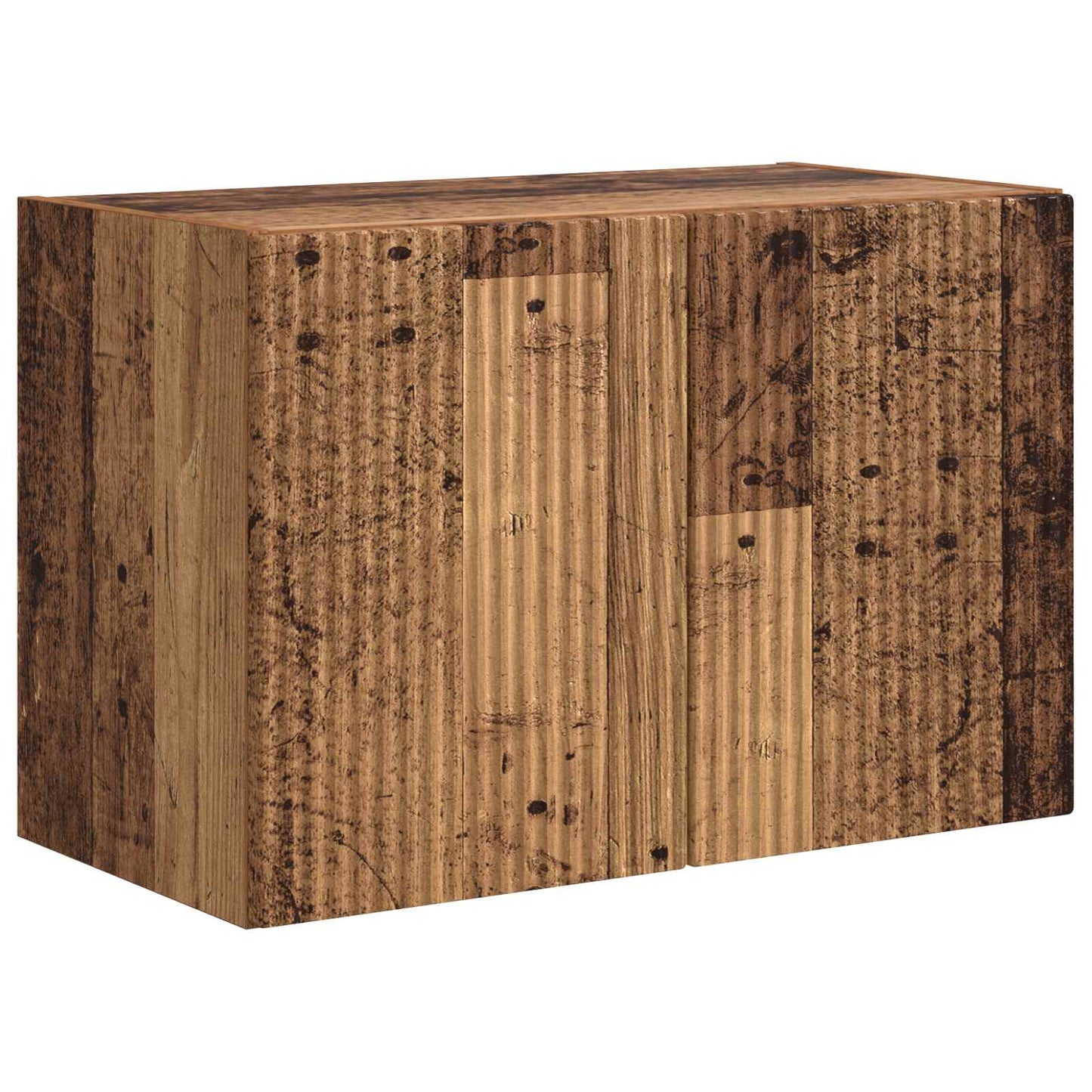 TV vægskab 59,5 x 31 x 40 cm Gammelt træ Konstrueret træ