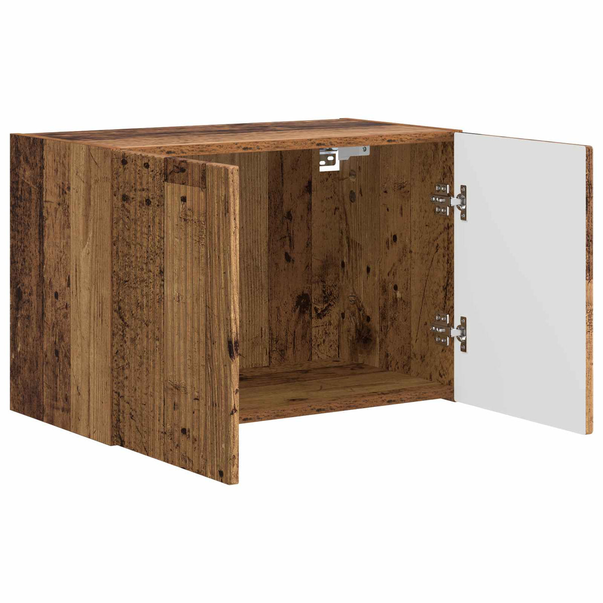 TV vægskab 59,5 x 31 x 40 cm Gammelt træ Konstrueret træ