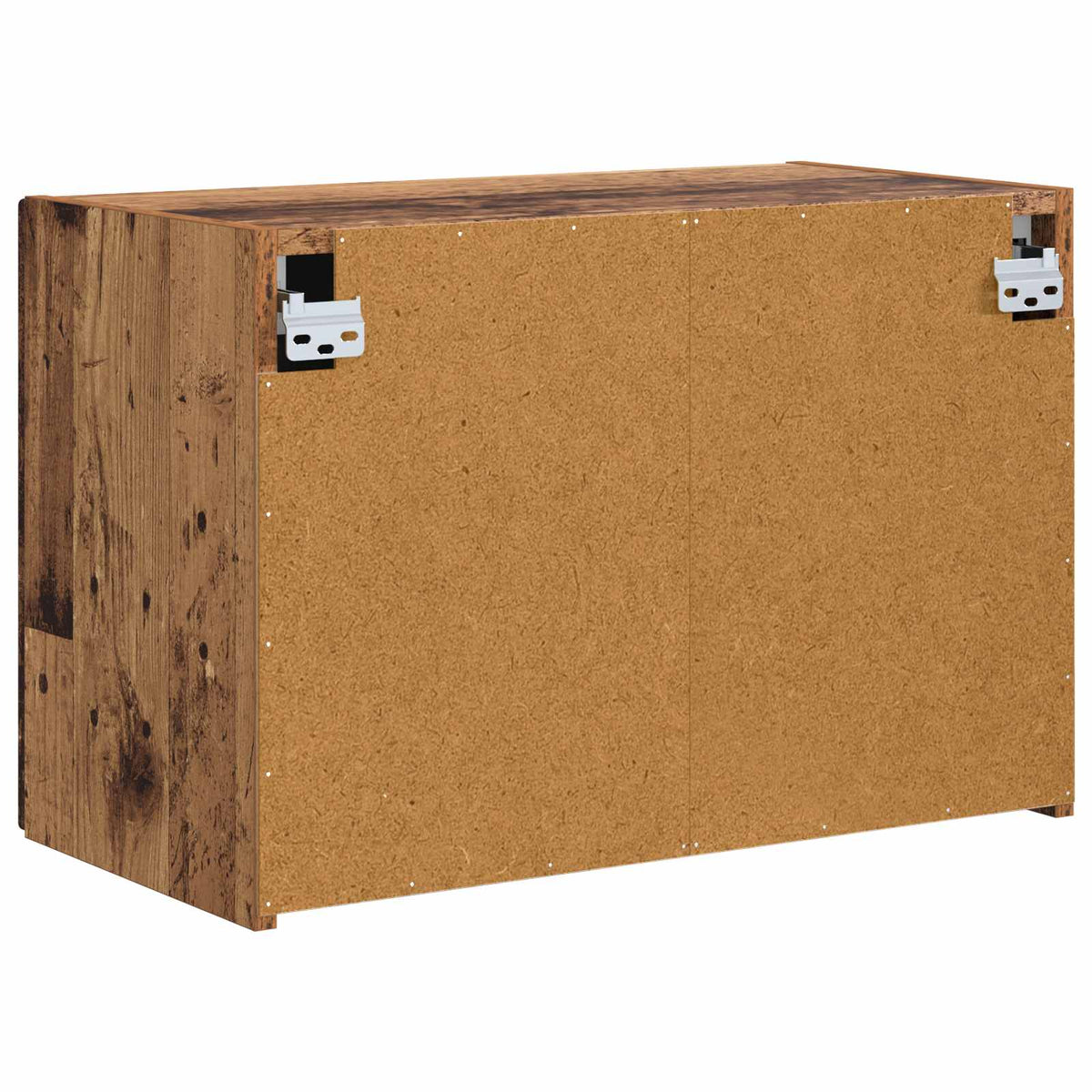 TV vægskab 59,5 x 31 x 40 cm Gammelt træ Konstrueret træ