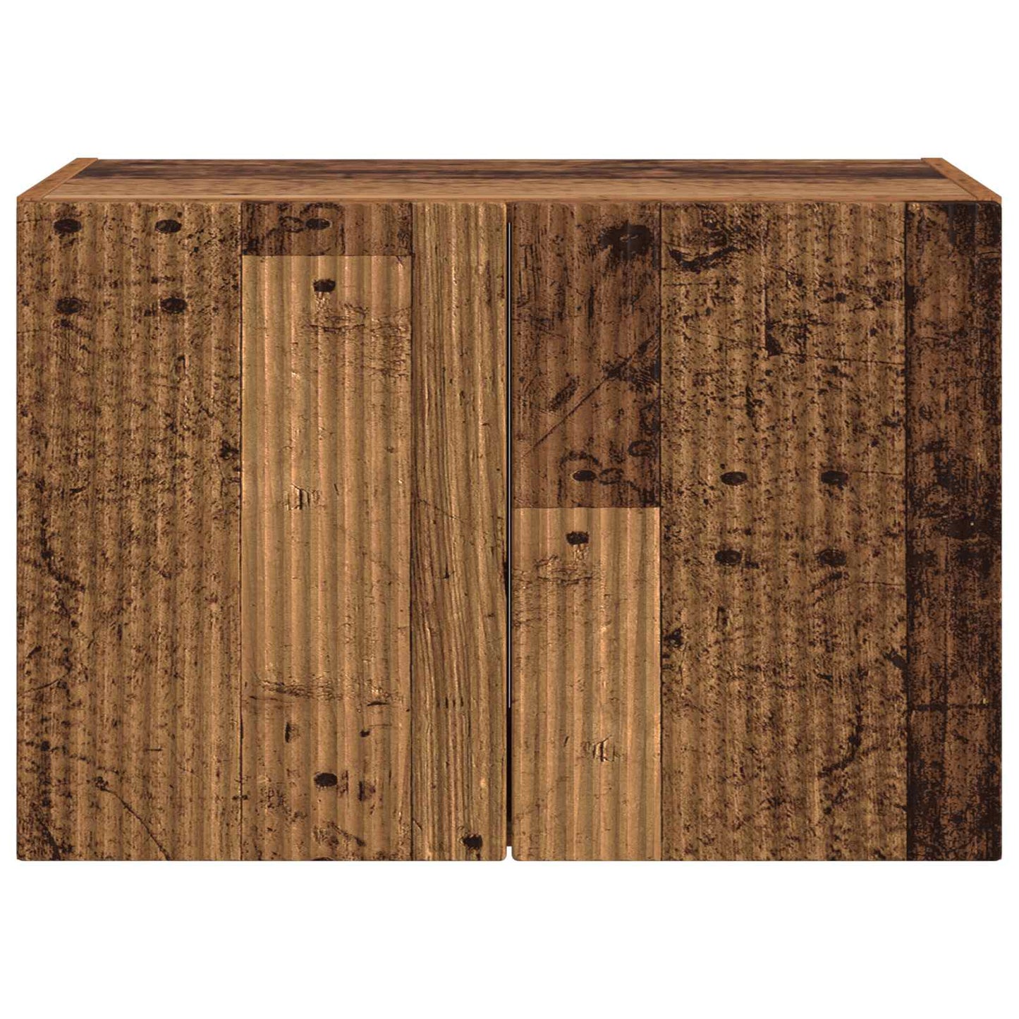 TV vægskab 59,5 x 31 x 40 cm Gammelt træ Konstrueret træ