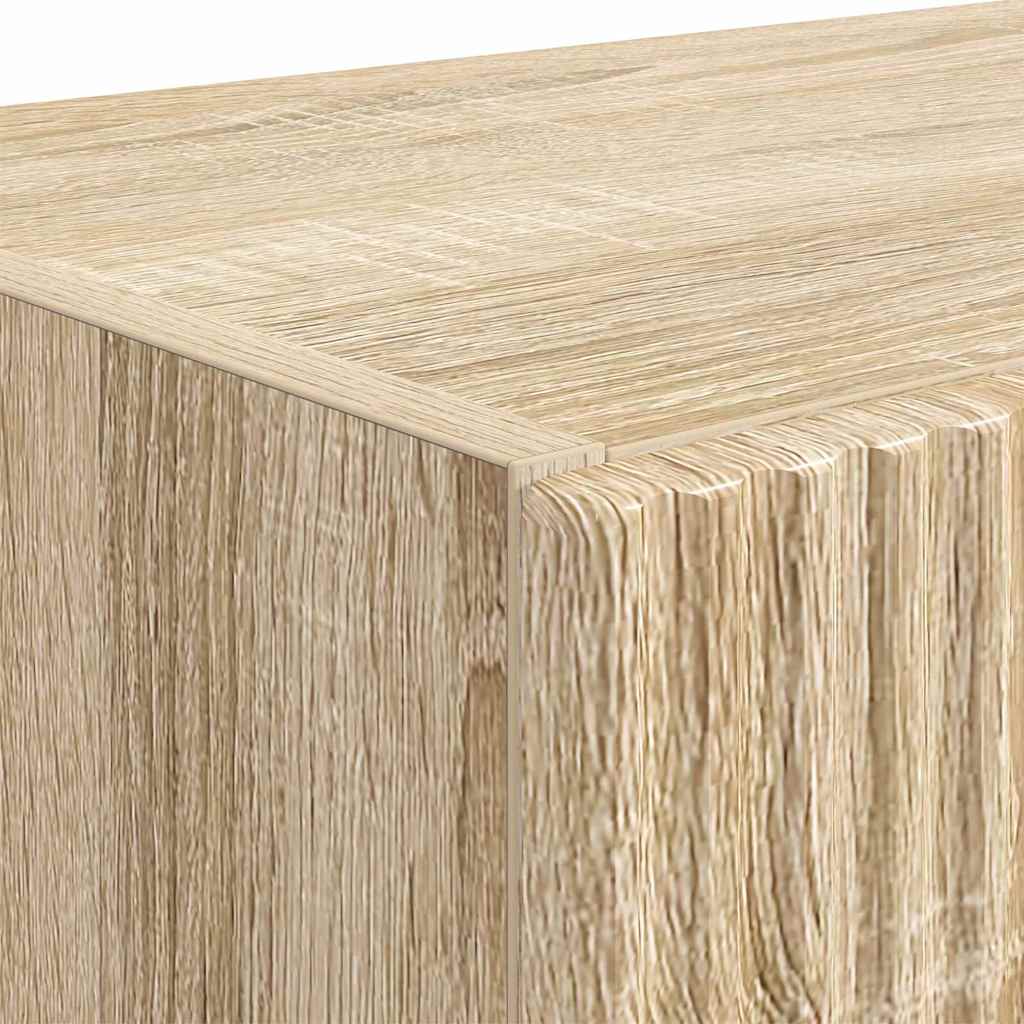 TV vægskab 59,5 x 31 x 80 cm Sonoma eg Konstrueret træ