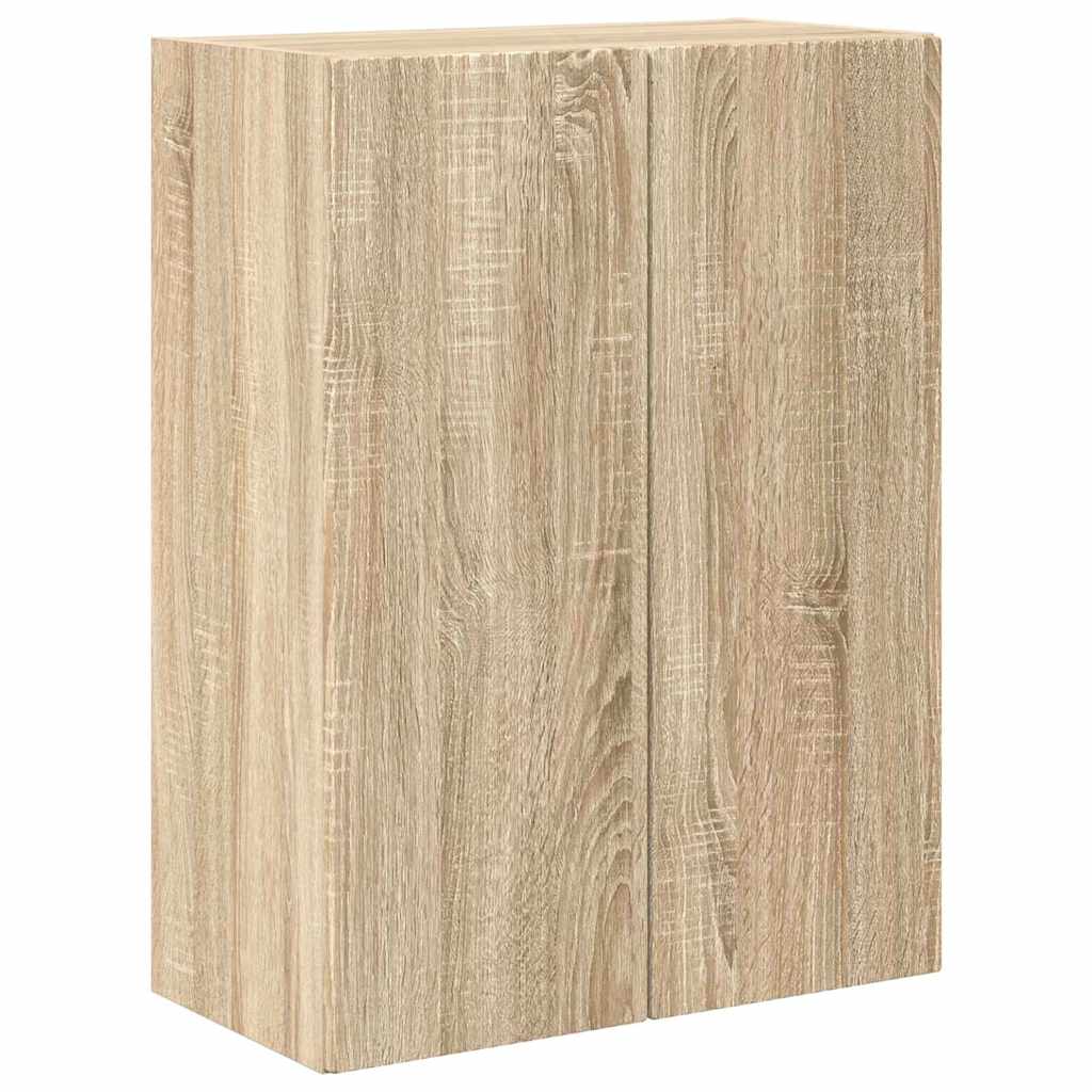 TV vægskab 59,5 x 31 x 80 cm Sonoma eg Konstrueret træ