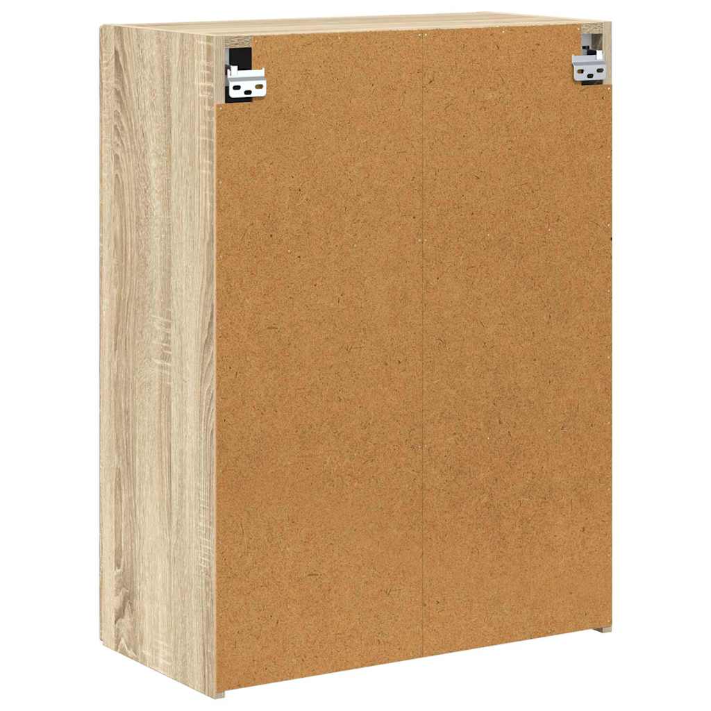 TV vægskab 59,5 x 31 x 80 cm Sonoma eg Konstrueret træ