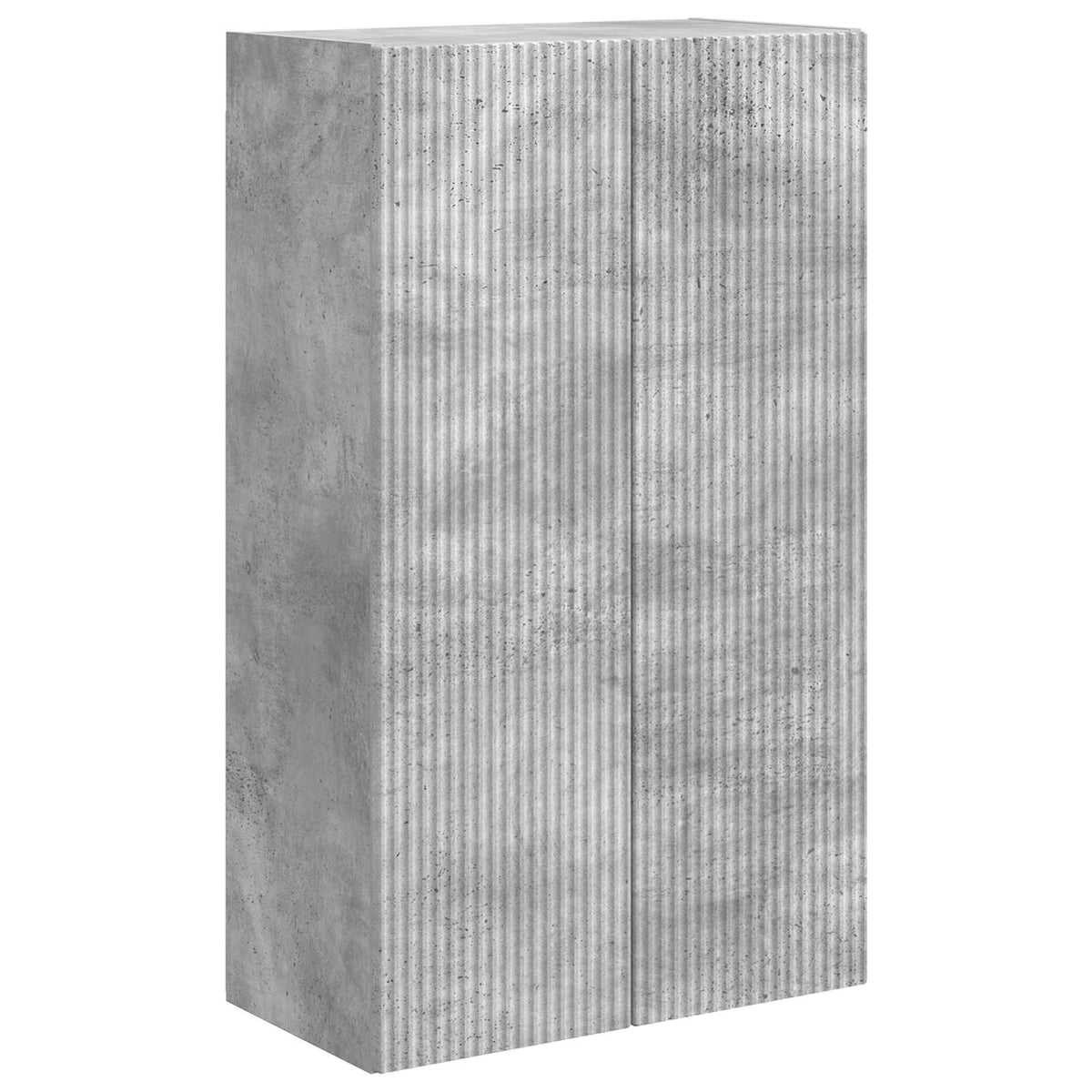 TV vægskab 59,5 x 31 x 100 cm Beton Grå Konstrueret træ