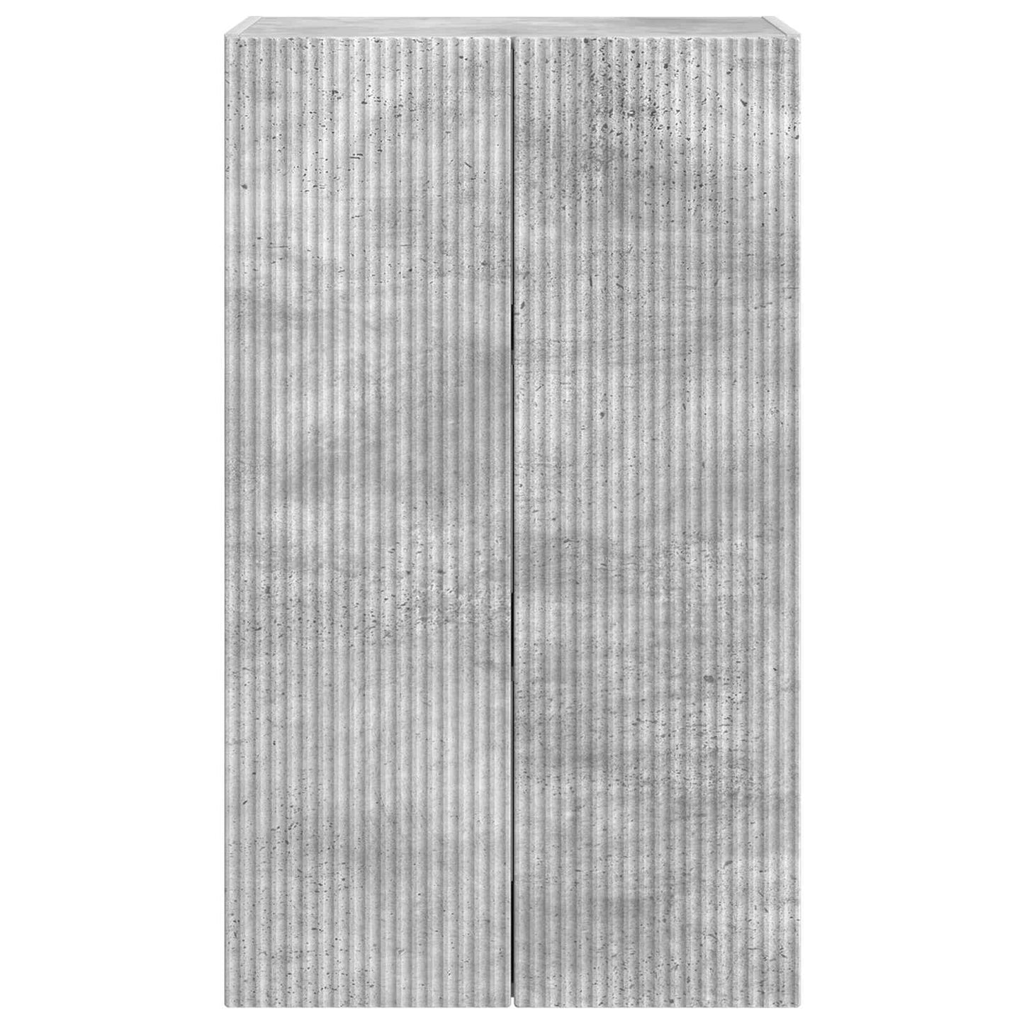 TV vægskab 59,5 x 31 x 100 cm Beton Grå Konstrueret træ