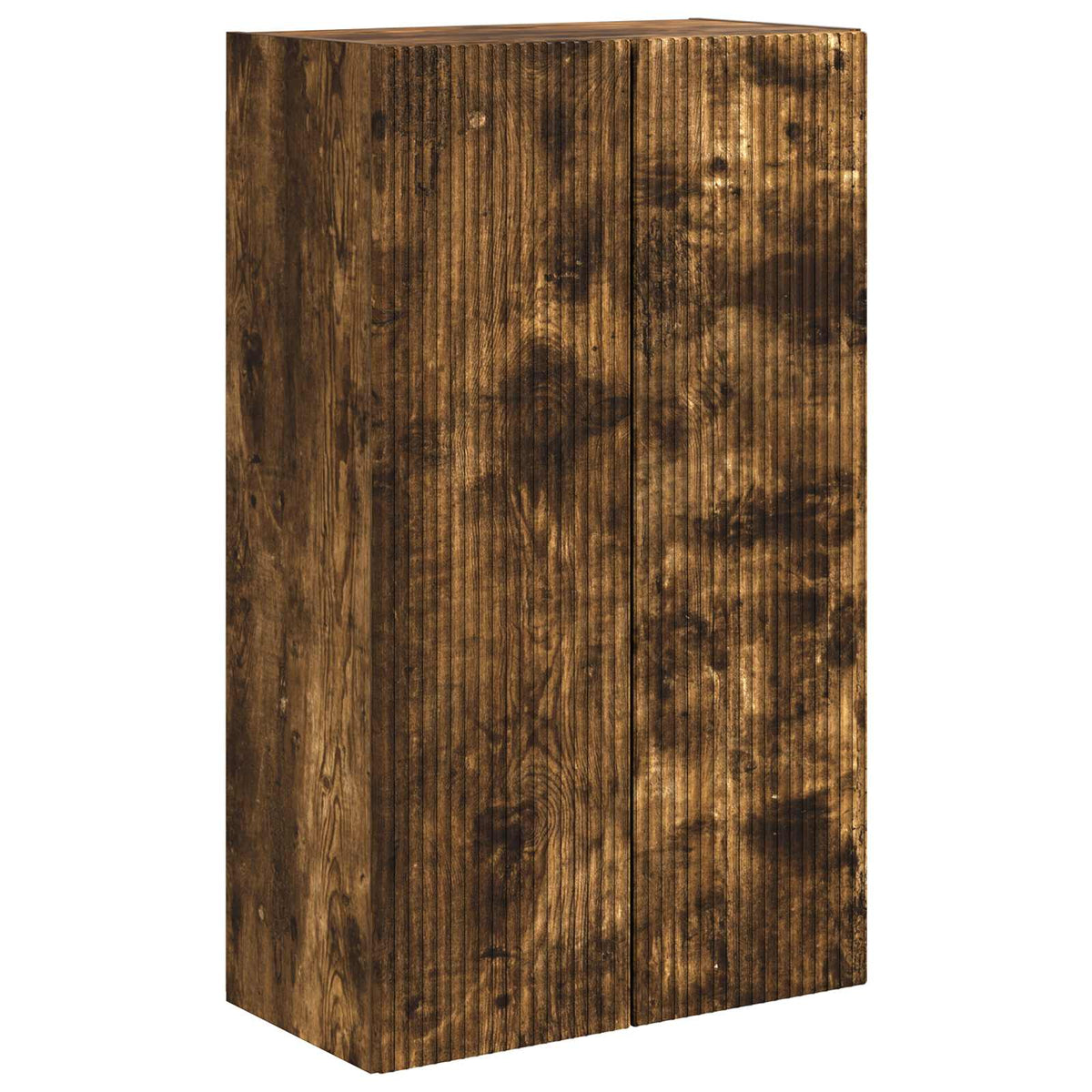 TV vægskab 59,5 x 31 x 100 cm Røget eg Konstrueret træ