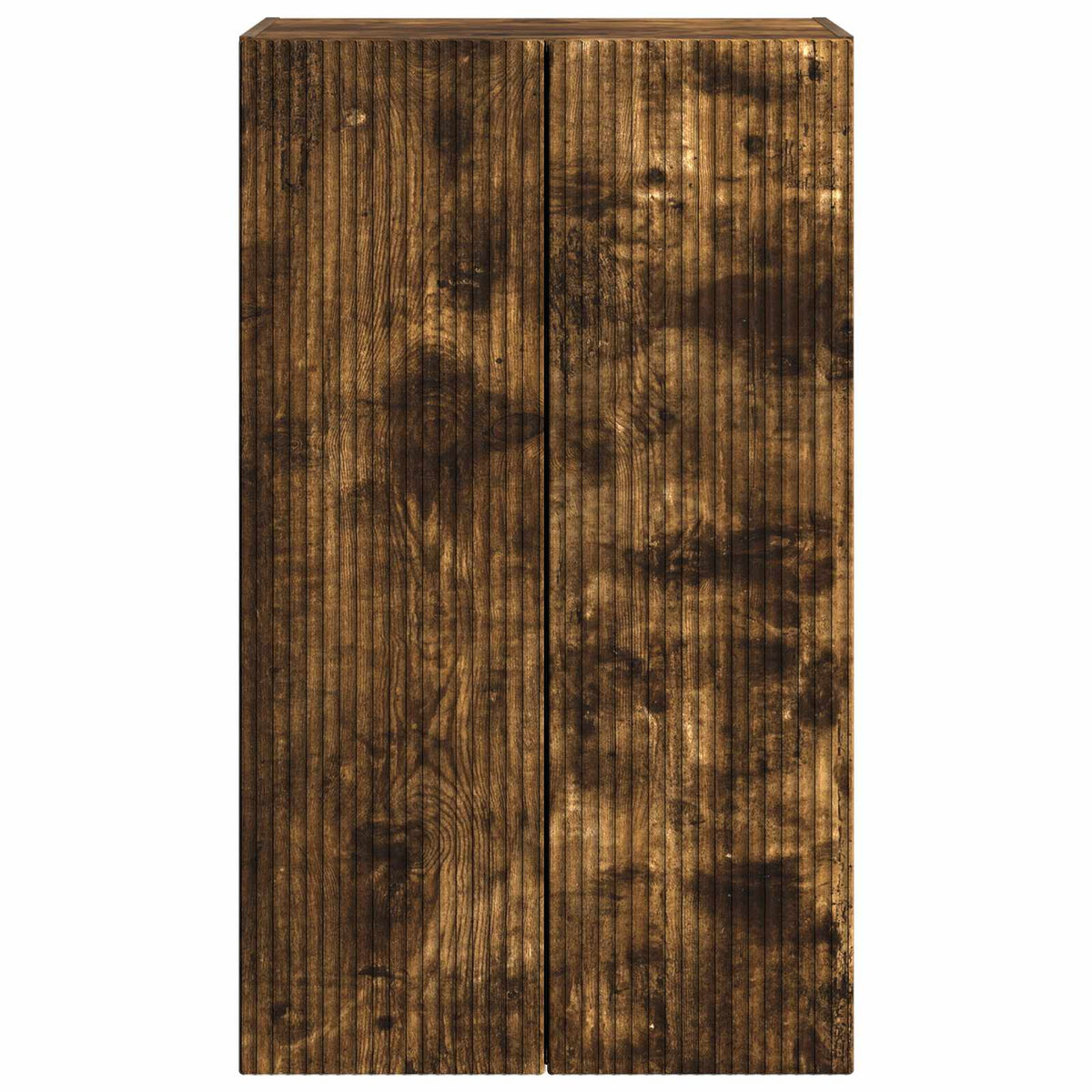 TV vægskab 59,5 x 31 x 100 cm Røget eg Konstrueret træ