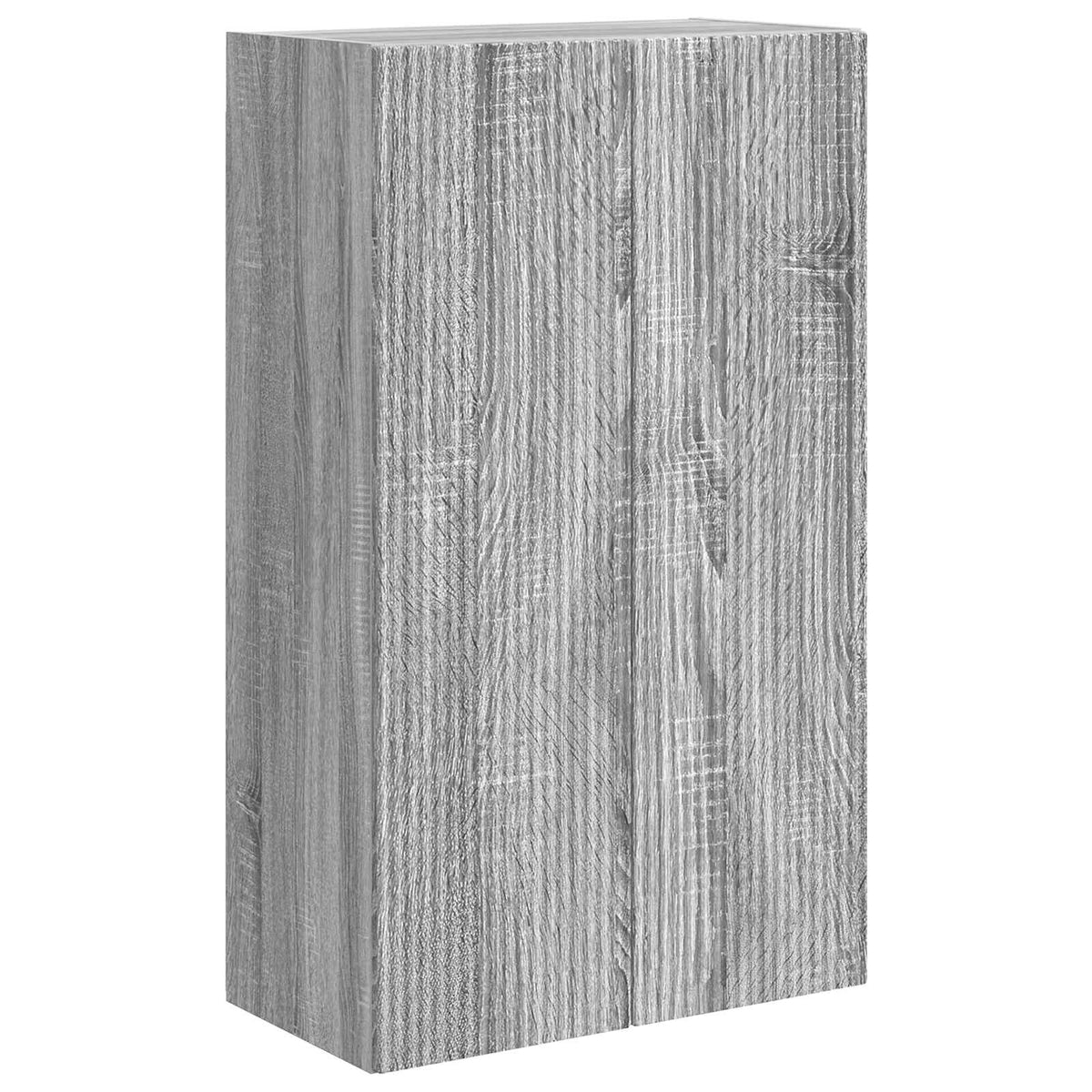 TV vægskab 59,5 x 31 x 100 cm Grå Sonoma Konstrueret træ