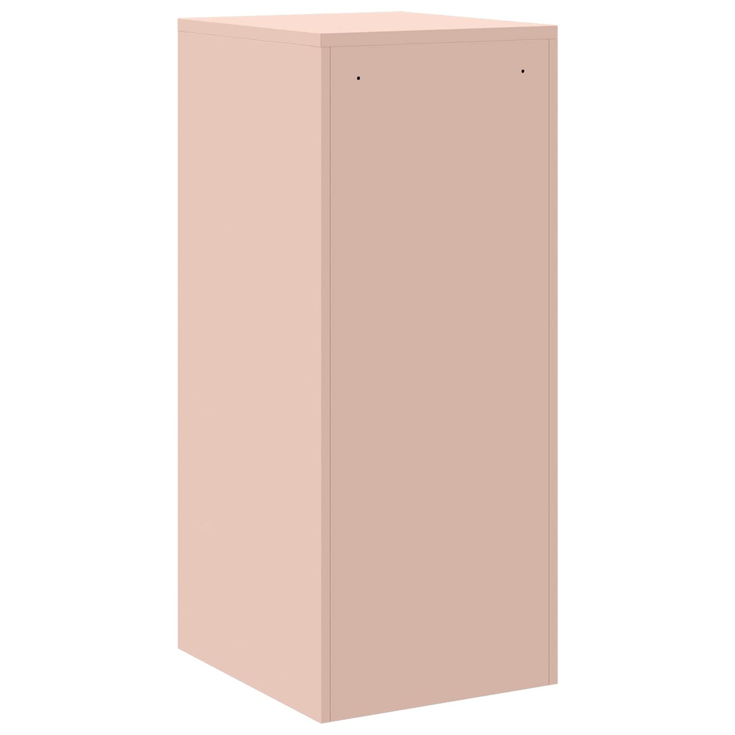 Fil kabinett med lås Lyserød 44 x 50 x 106,5 cm Koldvalset Stål