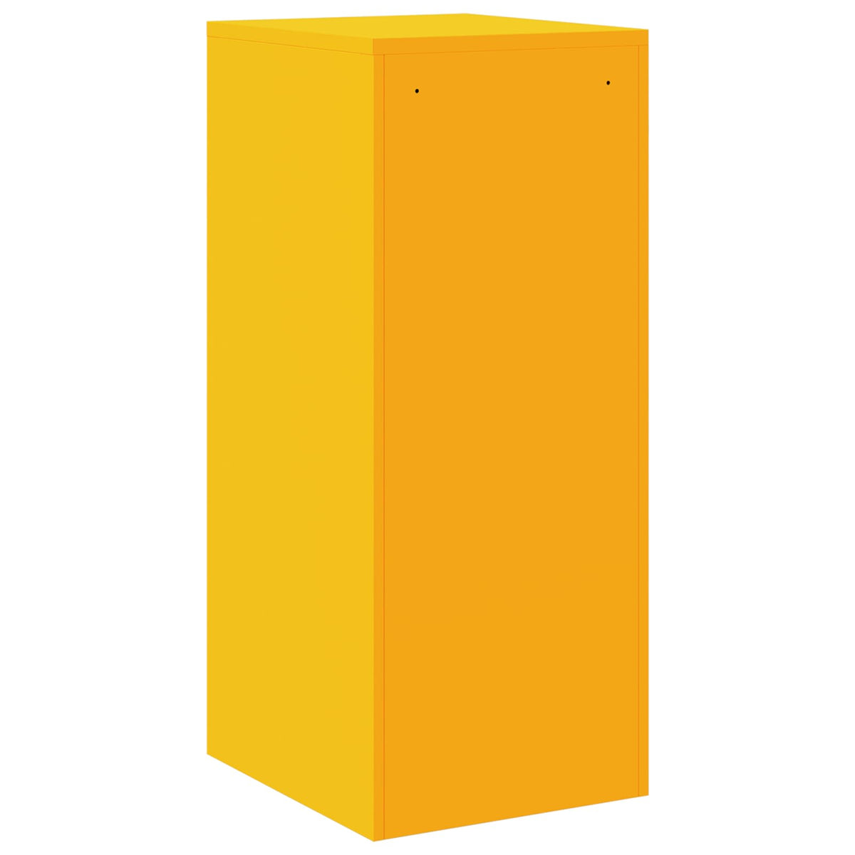 Fil kabinett Sennepsgul 44 x 50 x 106,5 cm Koldvalset Stål