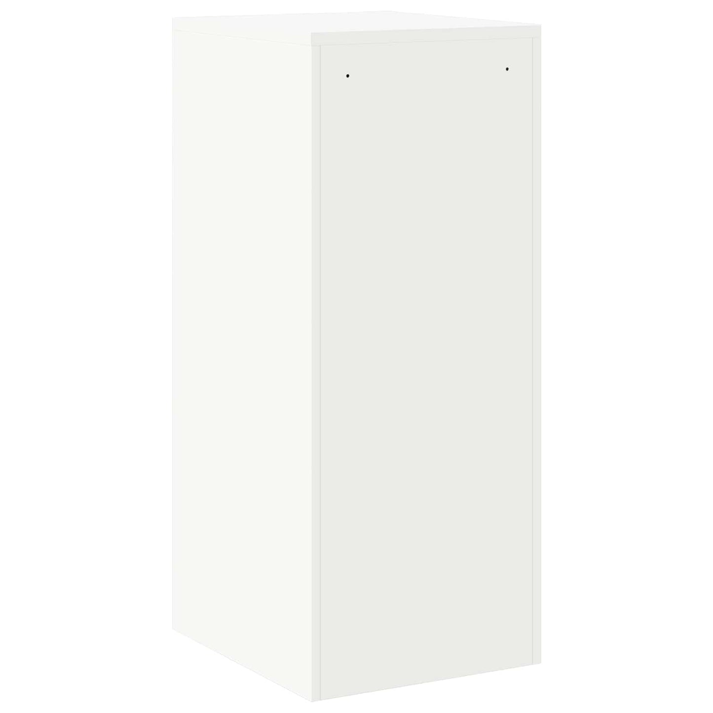Fil kabinett med skuffe Hvid 44 x 50 x 106,5 cm Koldvalset Stål