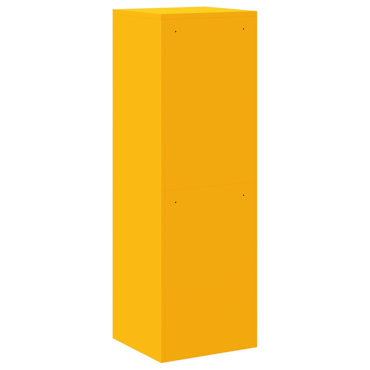 Fil kabinett Sennepsgul 45,5 x 42 x 139 cm Koldvalset Stål