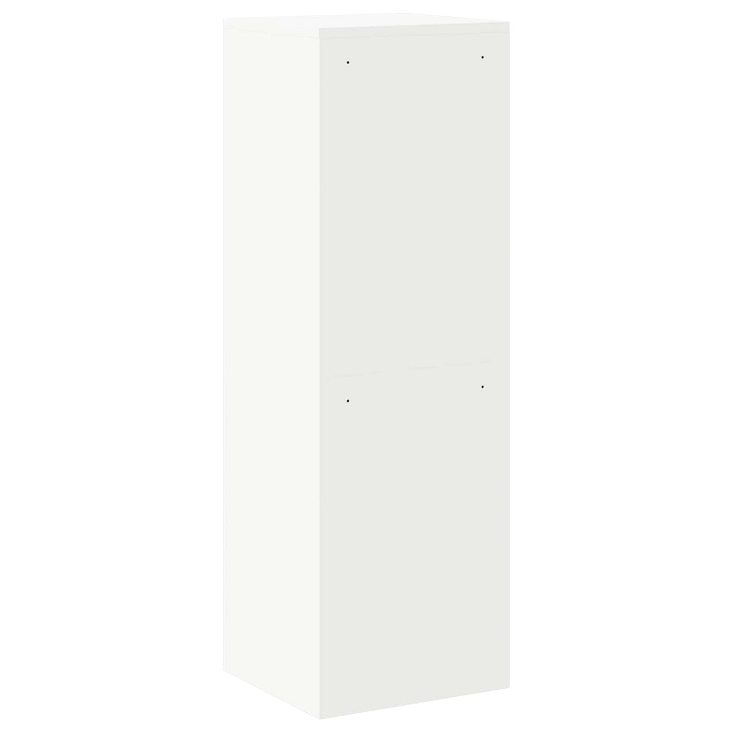 Fil kabinett med skuffe Hvid 45,5 x 42 x 139 cm Koldvalset Stål