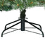 Kunstigt bøjelig juletræ snefløjtet Grøn 240 cm PVC, stål