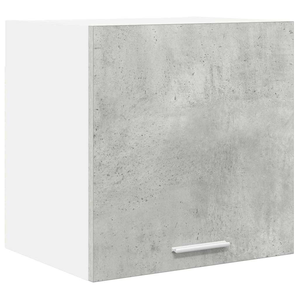Hængeskab Beton grå og hvid 40 x 31 x 40 cm Konstrueret træ