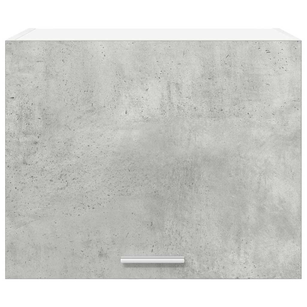 Hængeskab Beton grå og hvid 50 x 31 x 40 cm Konstrueret træ
