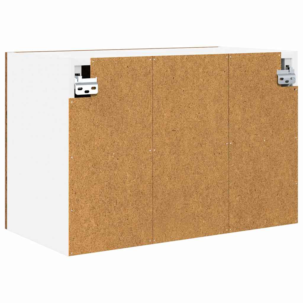 Hængeskab Gammelt træ og Hvid 60 x 31 x 40 cm Konstrueret træ