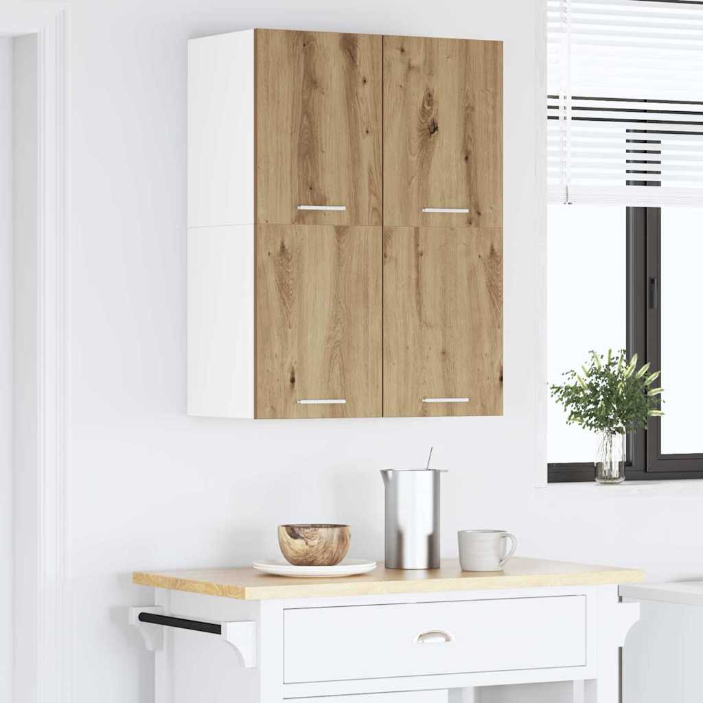 Hængeskab Artisan eg og hvid 60 x 31 x 40 cm Konstrueret træ