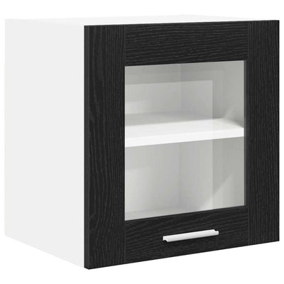 Hængeskab Sort eg 40 x 31 x 40 cm Konstrueret træ