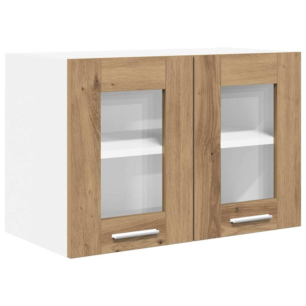 Hængeskab 2 stk. Artisan Egetræ Konstrueret træ