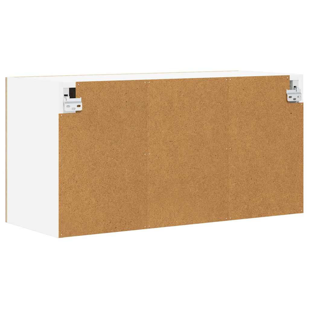 Hængeskab Sonoma Eg og Hvid 80 x 31 x 40 cm Konstrueret træ