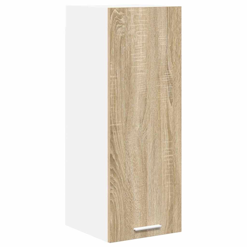Hængeskab Sonoma Eg og Hvid 30 x 31 x 80 cm Konstrueret træ