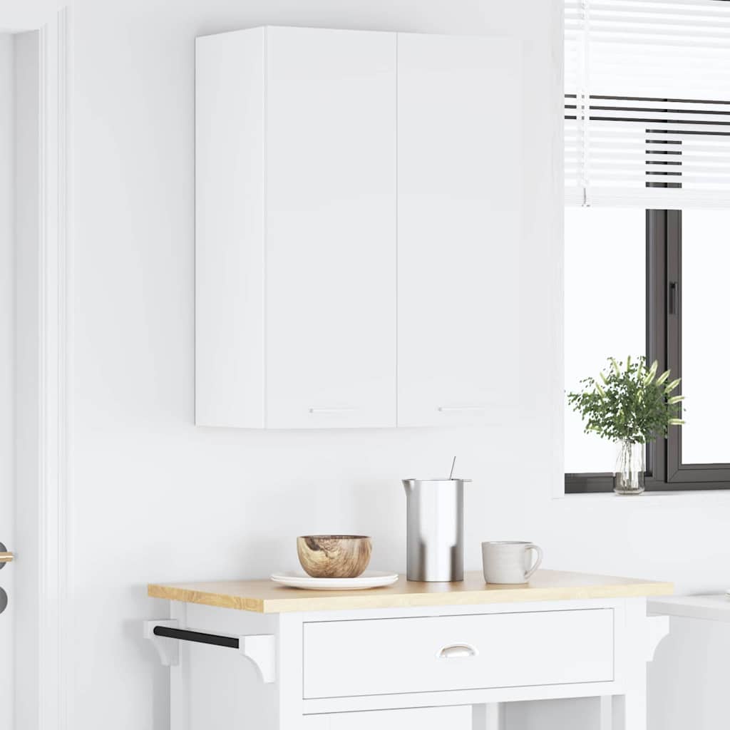Hængeskab Hvid 60 x 31 x 80 cm Konstrueret træ