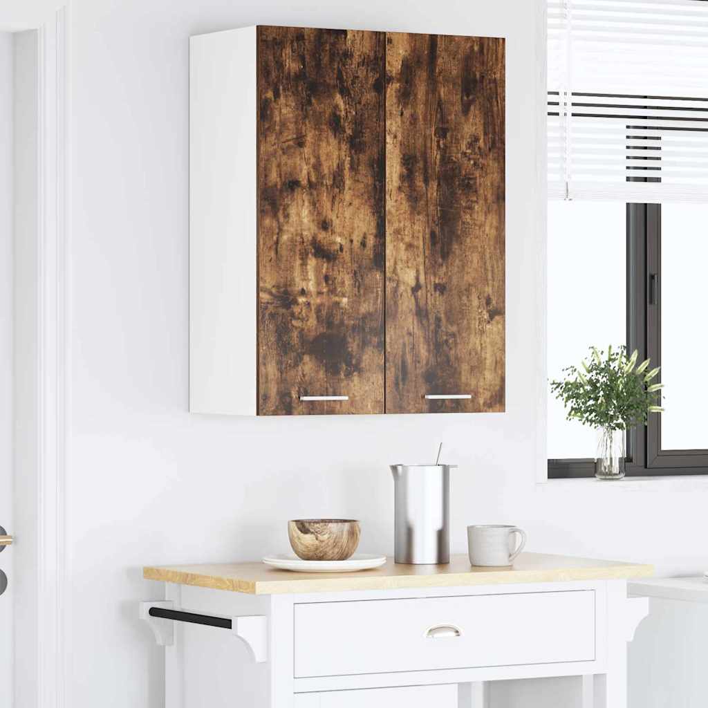 Hængeskab Røget eg 60 x 31 x 80 cm Konstrueret træ