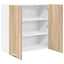 Hængeskab Sonoma eg 80 x 31 x 80 cm Konstrueret træ