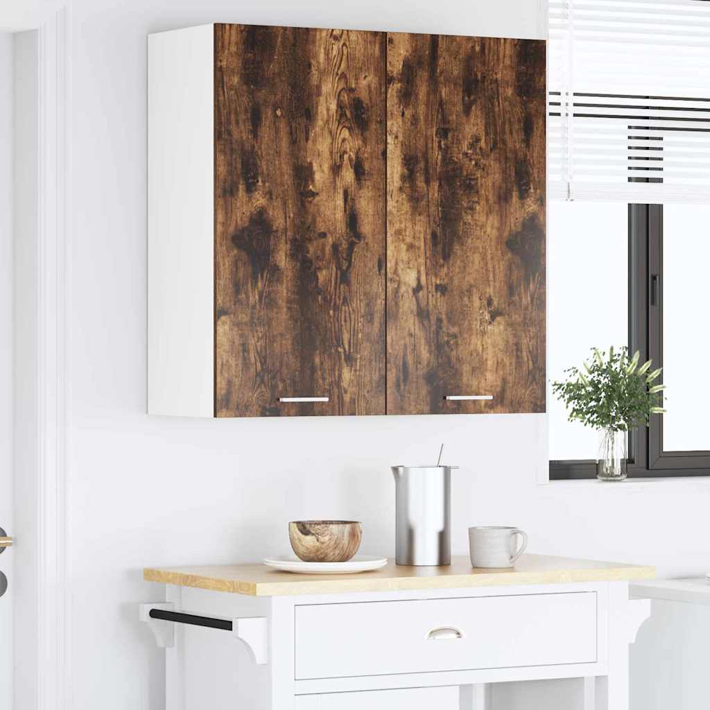 Hængeskab Røget eg 80 x 31 x 80 cm Konstrueret træ