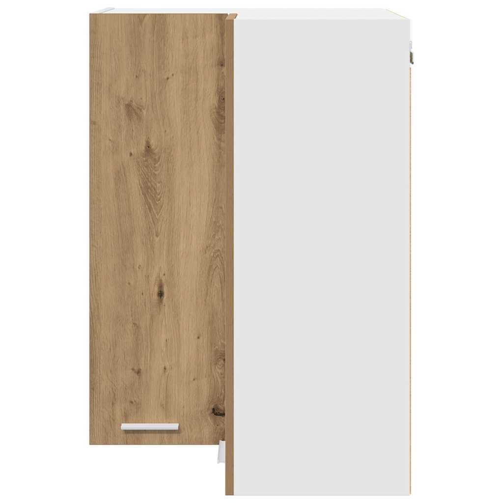 Hængeskab Artisan eg og hvid 57 x 57 x 80 cm Konstrueret træ