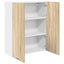 Hængeskab Sonoma eg 80 x 31 x 100 cm Konstrueret træ