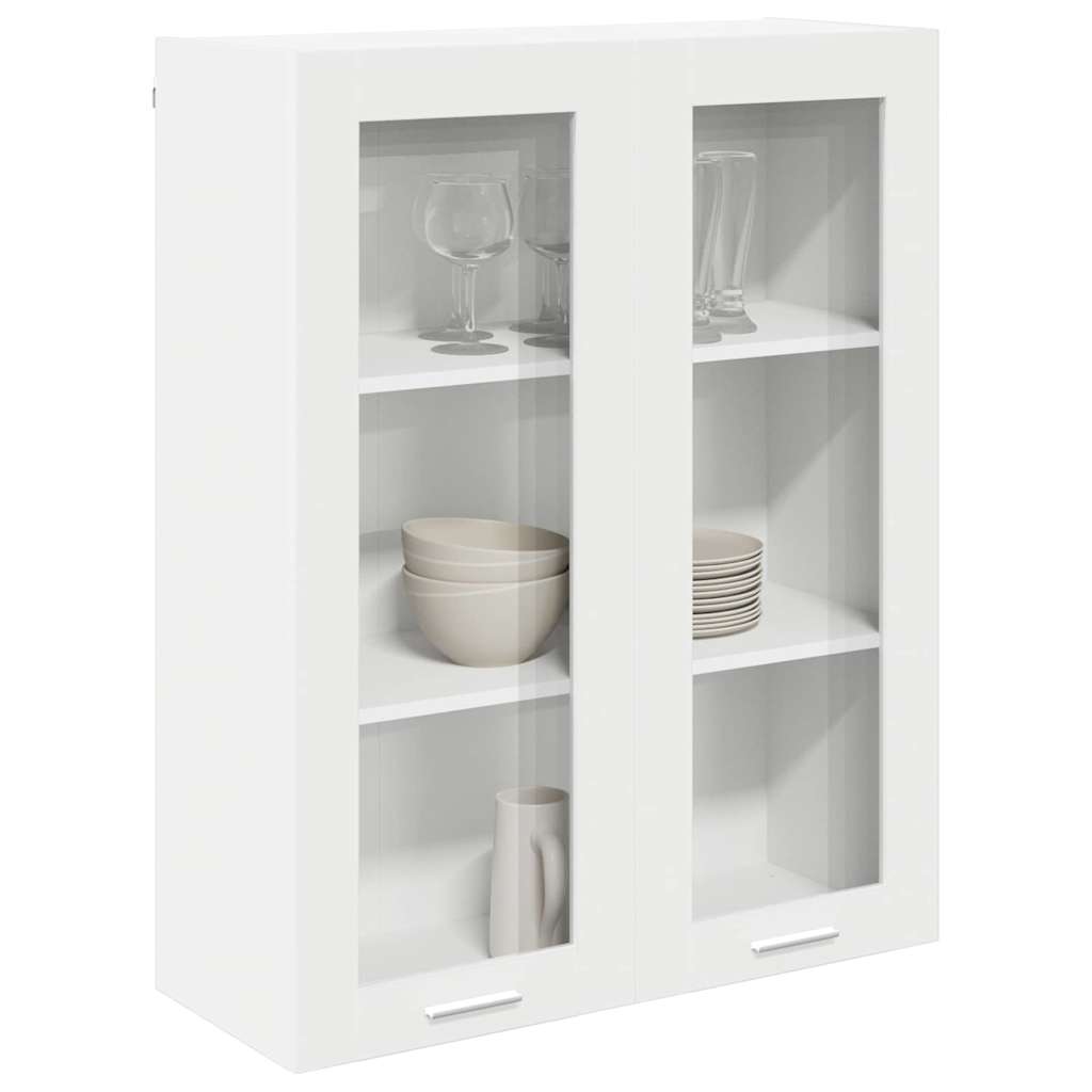 Hængeskab Hvid 80 x 31 x 100 cm Konstrueret træ