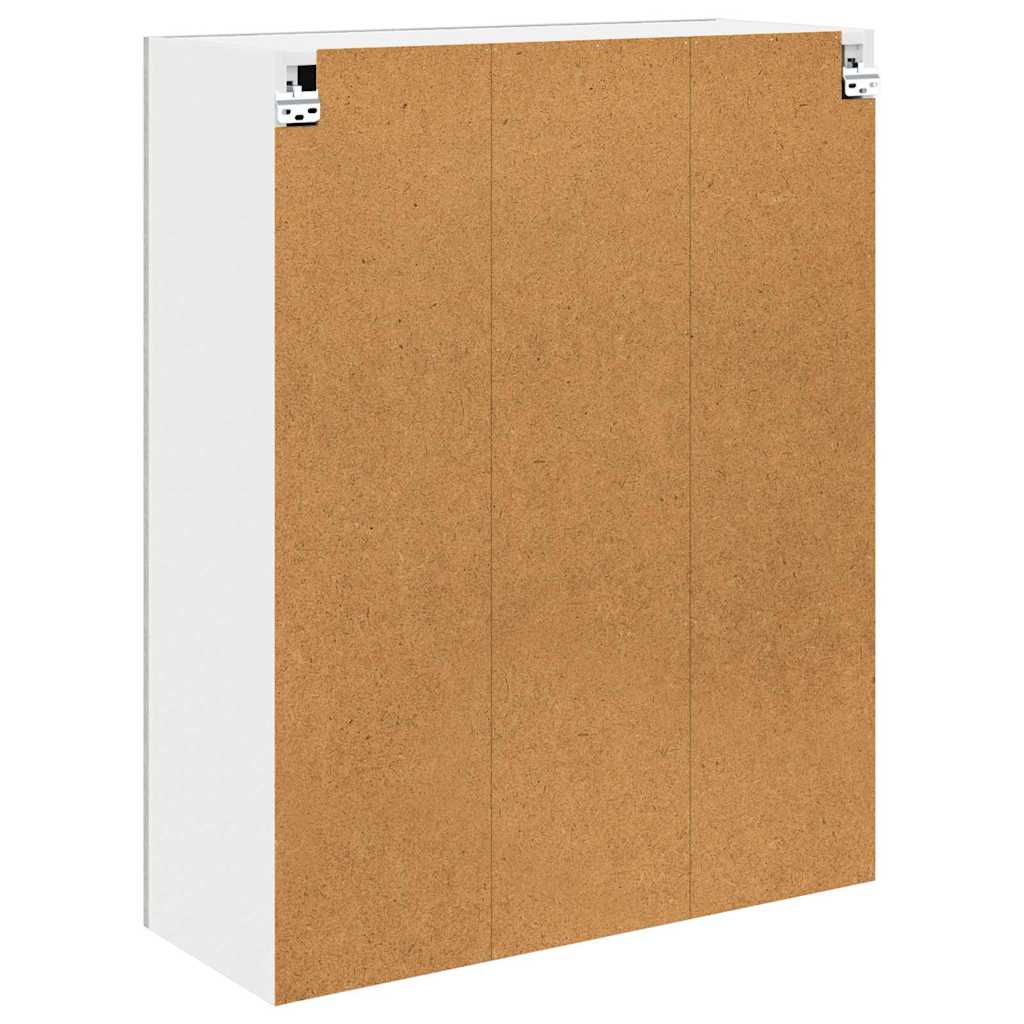Hængeskab Beton Grå 80 x 31 x 100 cm Konstrueret træ