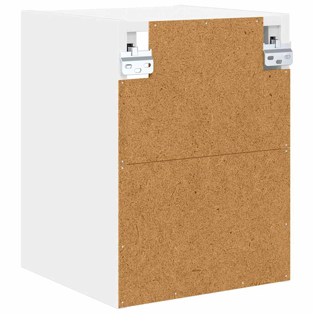 Hængeskab Hvid 30 x 29,5 x 40 cm Konstrueret træ