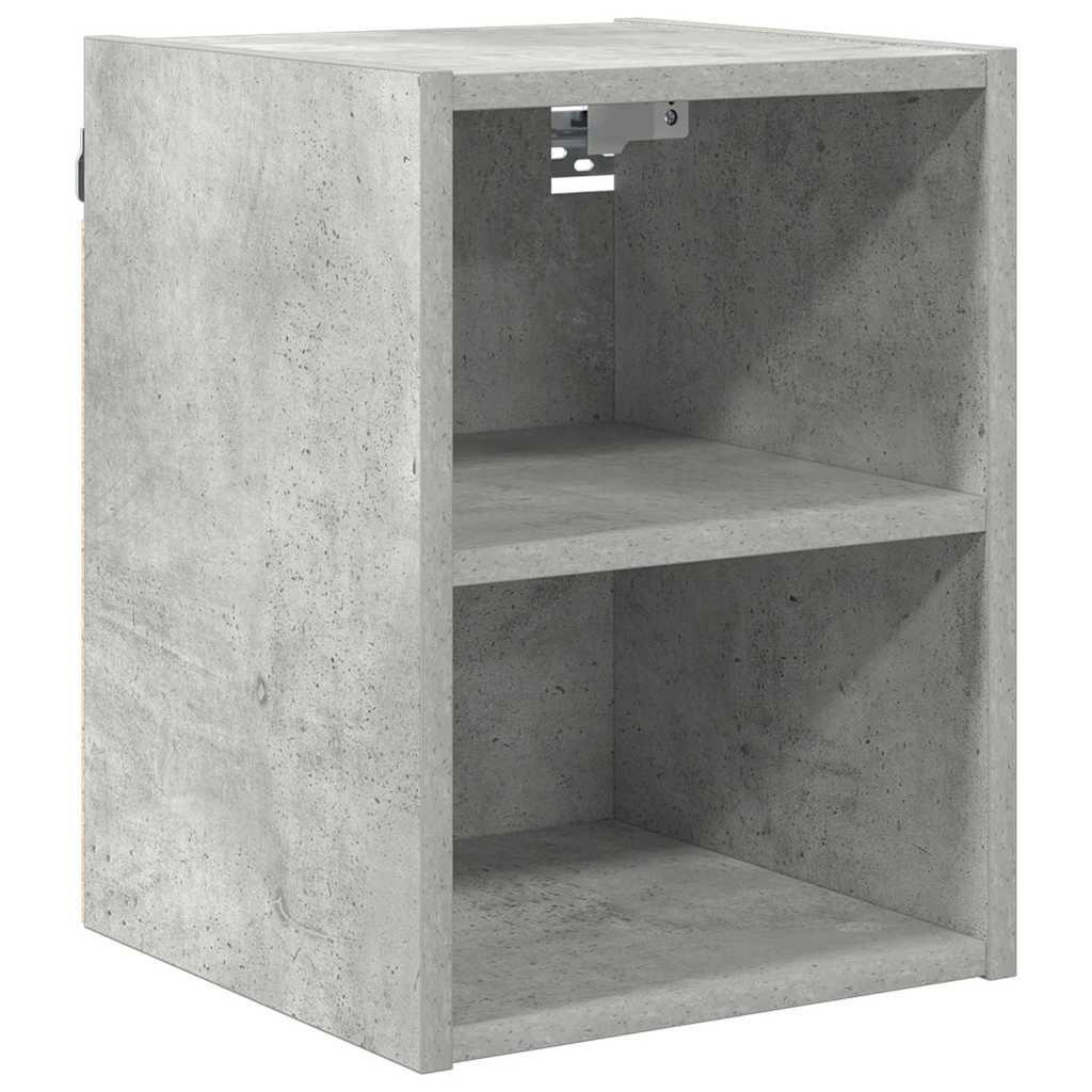 Hængeskab Beton Grå 30 x 29,5 x 40 cm Konstrueret træ