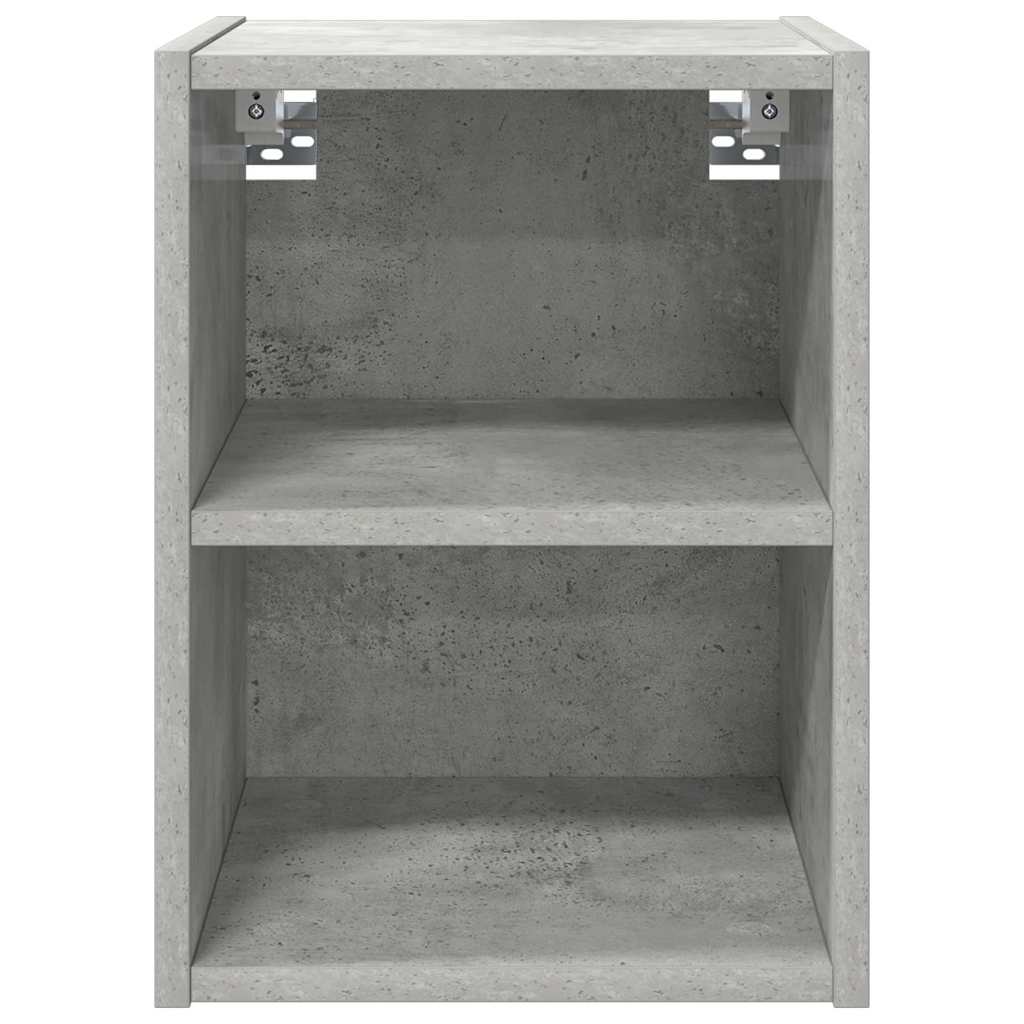 Hængeskab Beton Grå 30 x 29,5 x 40 cm Konstrueret træ
