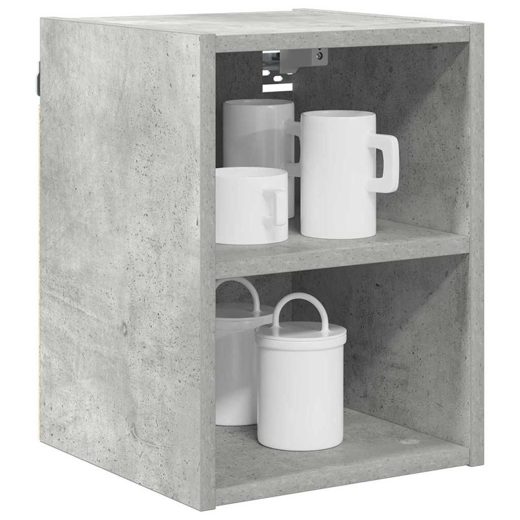 Hængeskab Beton Grå 30 x 29,5 x 40 cm Konstrueret træ