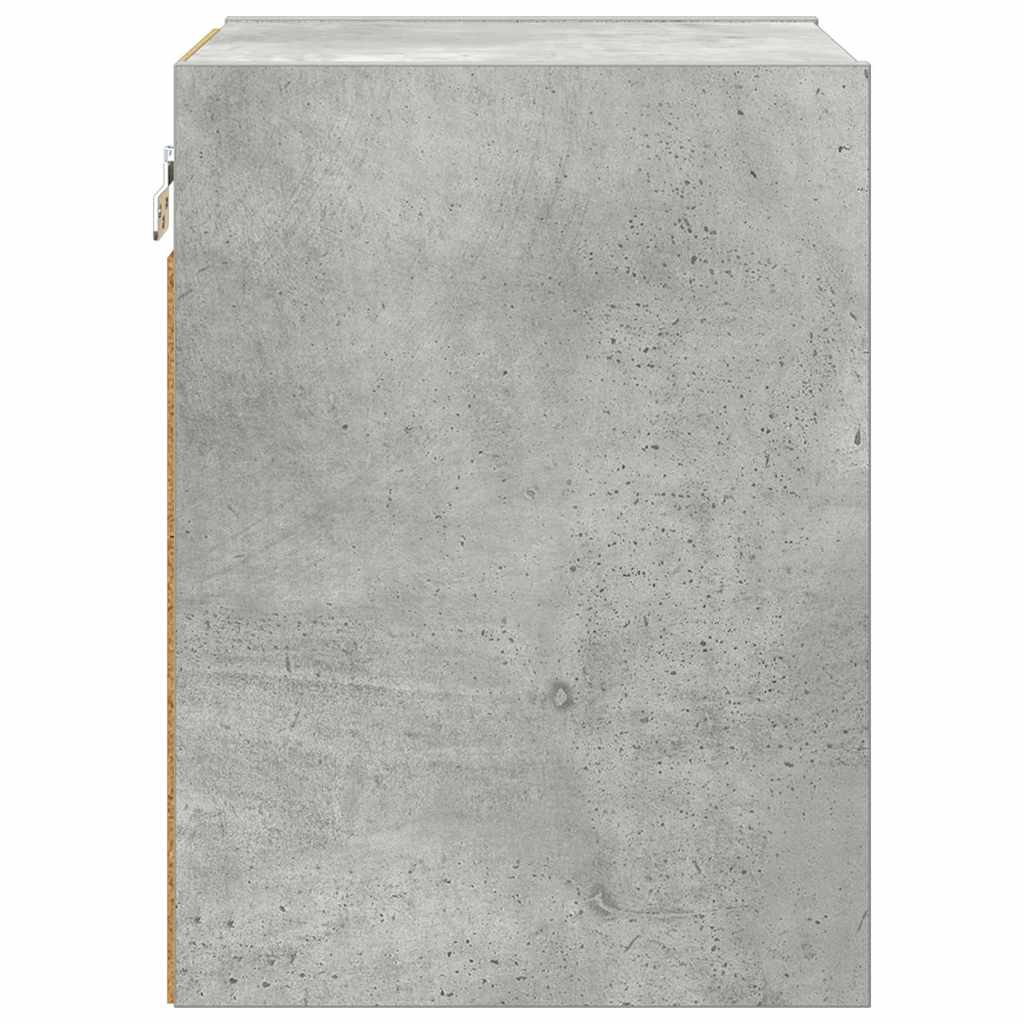 Hængeskab Beton Grå 30 x 29,5 x 40 cm Konstrueret træ